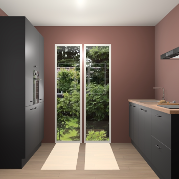 Zwarte keuken Dallas 74710