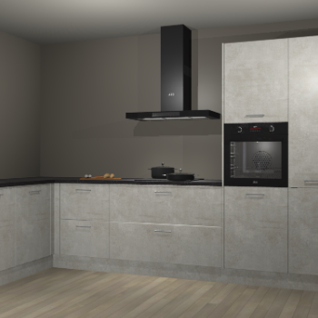 Beton opaal keuken Nuuk 69495