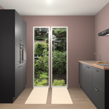 Zwarte keuken Dallas 74711