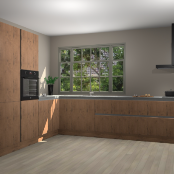 Astoria Eiken greeploze keuken Malaga 68551