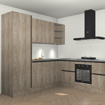 Cantaro Eiken greeploze keuken Turek 75797