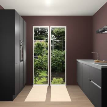 Zwarte greeploze keuken Dallas 74715