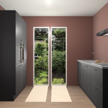 Zwarte keuken Dallas 74716