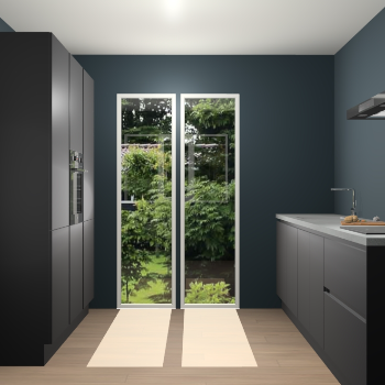 Zwarte greeploze keuken Dallas 74718