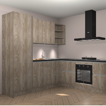 Cantaro Eiken greeploze keuken Turek 75922