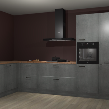 Beton parelgrijs keuken Nuuk 69511