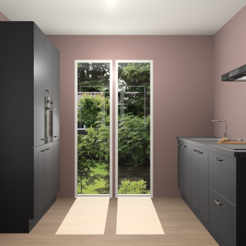 Zwarte keuken Dallas 74768