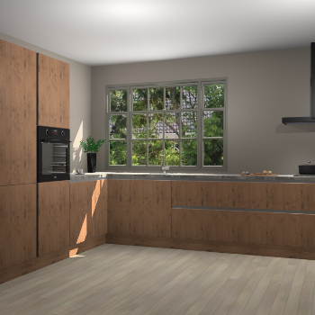 Astoria Eiken greeploze keuken Malaga 68563