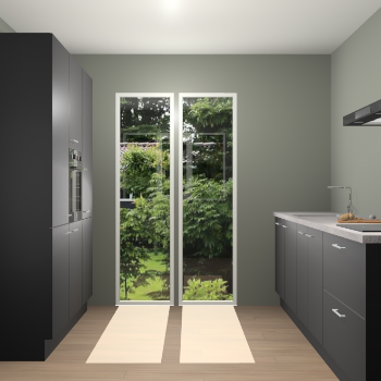 Zwarte keuken Dallas 74862