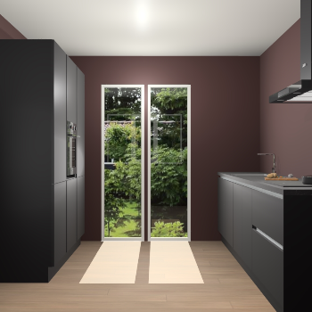 Zwarte greeploze keuken Dallas 74969