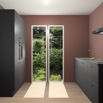 Zwarte keuken Dallas 74970