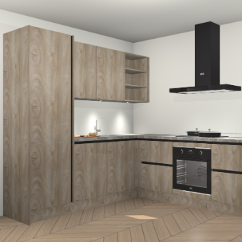 Cantaro Eiken greeploze keuken Turek 75931