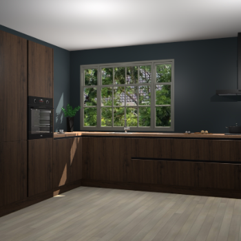 Noten greeploze keuken Malaga 68883