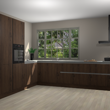 Noten greeploze keuken Malaga 68934