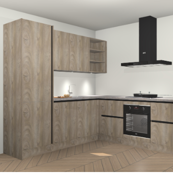 Cantaro Eiken greeploze keuken Turek 75937