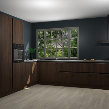 Noten greeploze keuken Malaga 68938