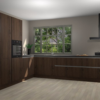 Noten greeploze keuken Malaga 68970