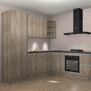 Cantaro Eiken greeploze keuken Turek 75940