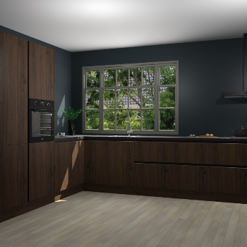 Noten greeploze keuken Malaga 68973