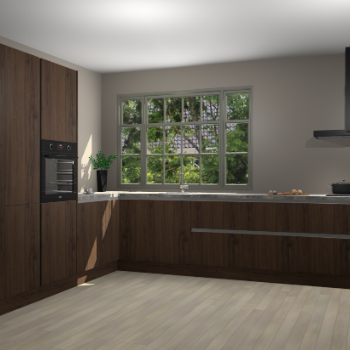 Noten greeploze keuken Malaga 68976