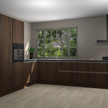 Noten greeploze keuken Malaga 68988