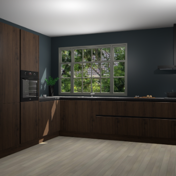 Noten greeploze keuken Malaga 68991