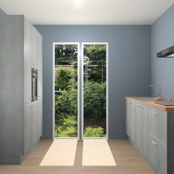 Beton Parelgrijs keuken Dallas 75197