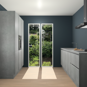 Beton Parelgrijs greeploze keuken Dallas 75249