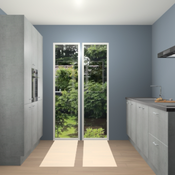 Beton Parelgrijs keuken Dallas 75265