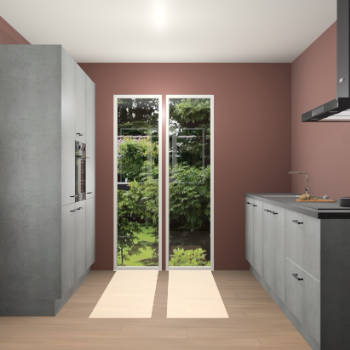 Beton Parelgrijs keuken Dallas 75267