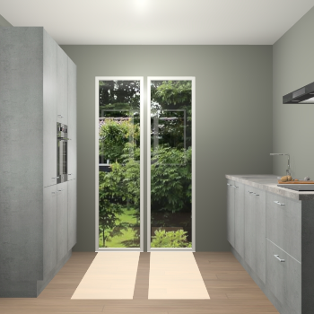 Beton Parelgrijs keuken Dallas 75300