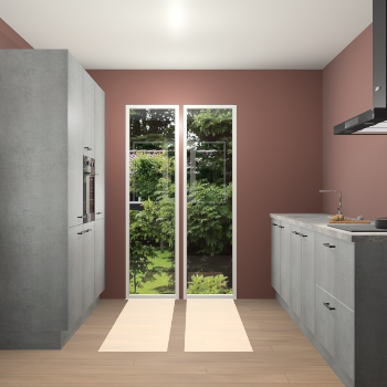 Beton Parelgrijs keuken Dallas 75303