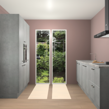 Beton Parelgrijs keuken Dallas 75304