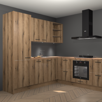 Goud Eiken keuken Turek 76186