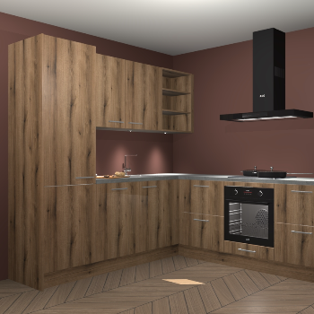 Goud Eiken keuken Turek 76321