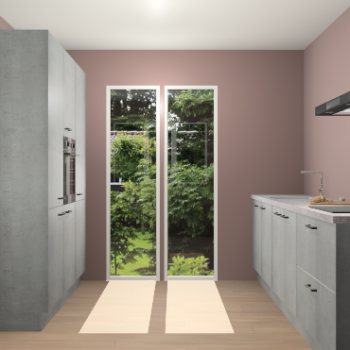 Beton Parelgrijs keuken Dallas 75336