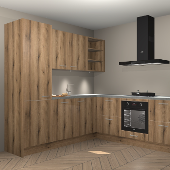 Goud Eiken keuken Turek 76322