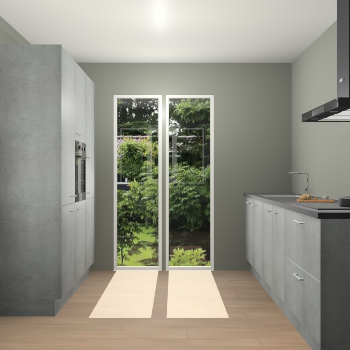 Beton Parelgrijs keuken Dallas 75347