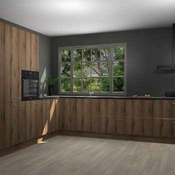 Goud Eiken keuken Malaga 69332