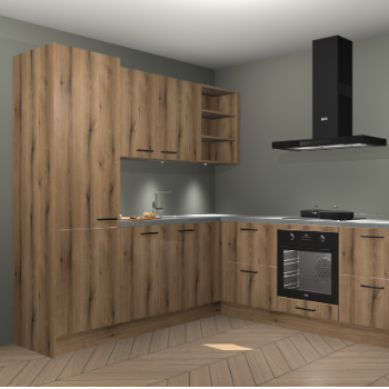 Goud Eiken keuken Turek 76324