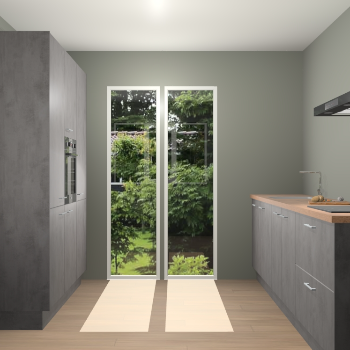 Beton Antraciet keuken Dallas 75361