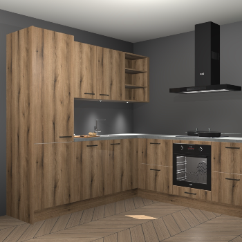 Goud Eiken keuken Turek 76325