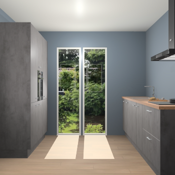 Beton Antraciet keuken Dallas 75362