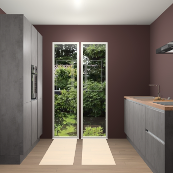 Beton Antraciet greeploze keuken Dallas 75363