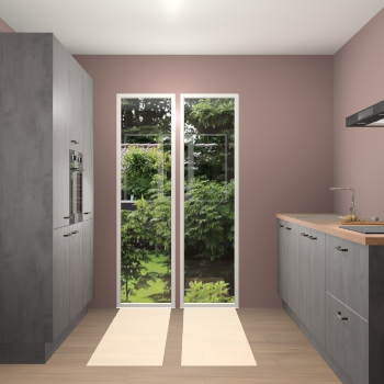 Beton Antraciet keuken Dallas 75365