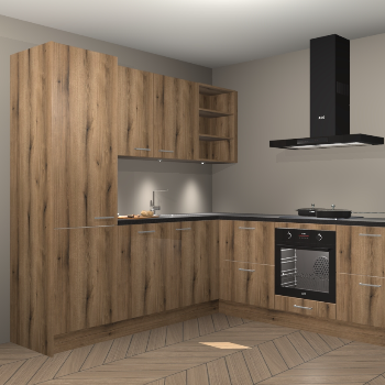 Goud Eiken keuken Turek 76544