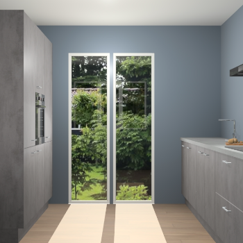 Beton Antraciet keuken Dallas 75382