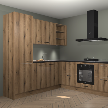 Goud Eiken keuken Turek 76548