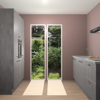 Beton Antraciet keuken Dallas 75385