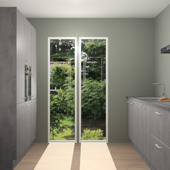 Beton Antraciet keuken Dallas 75431